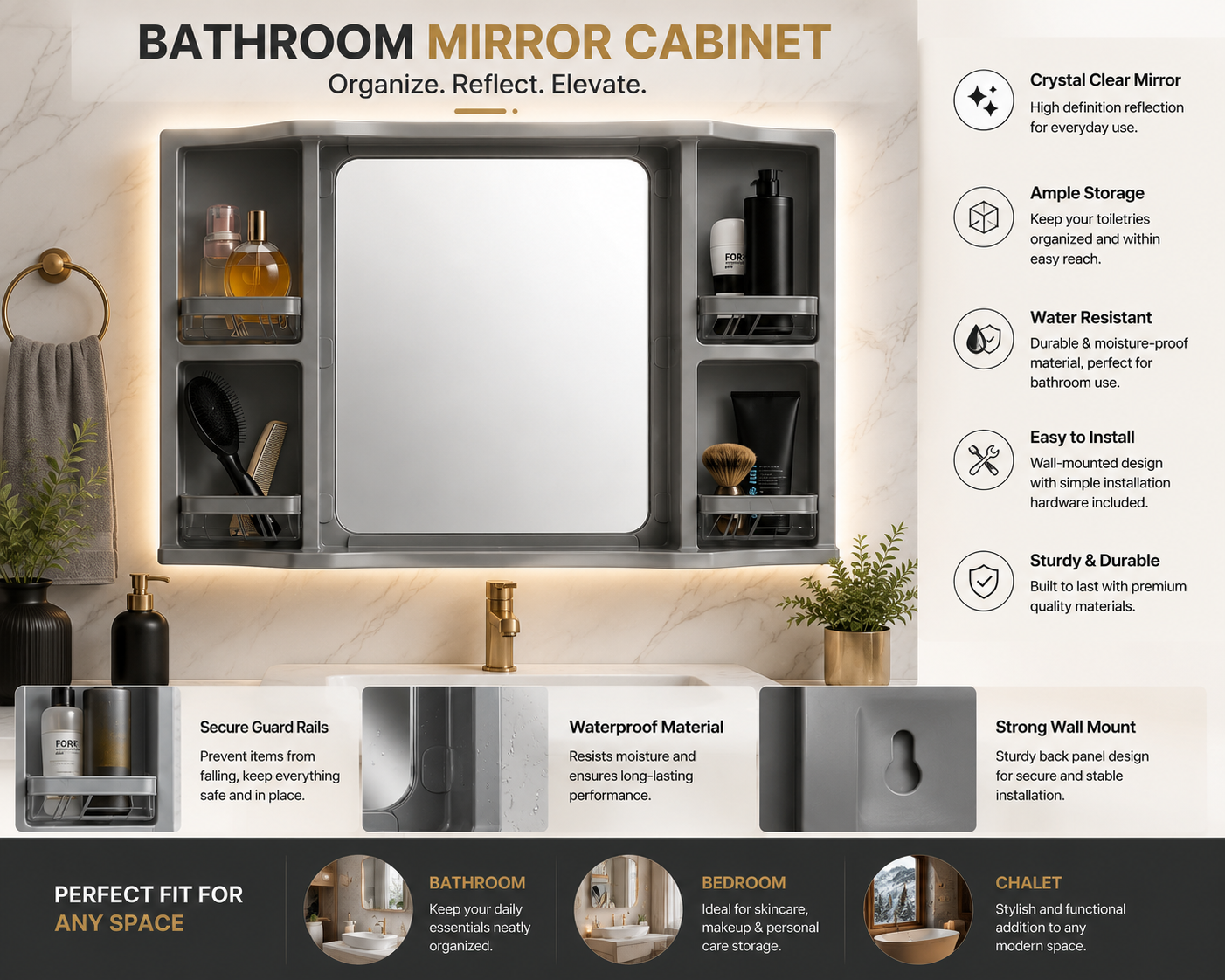 Bathroom Cabinet With Mirror