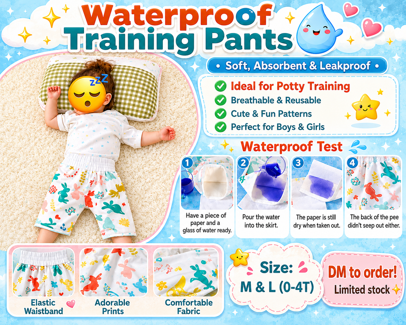 Waterproof Training Pants