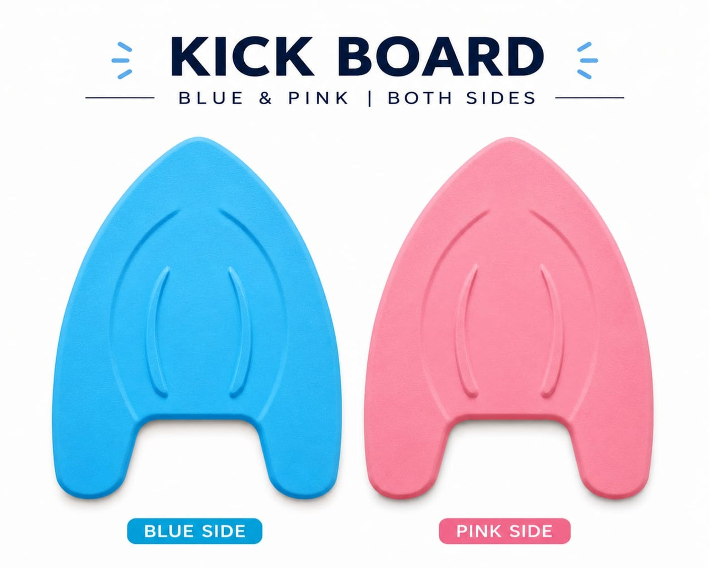 Swimming Kickboard-blue & pink