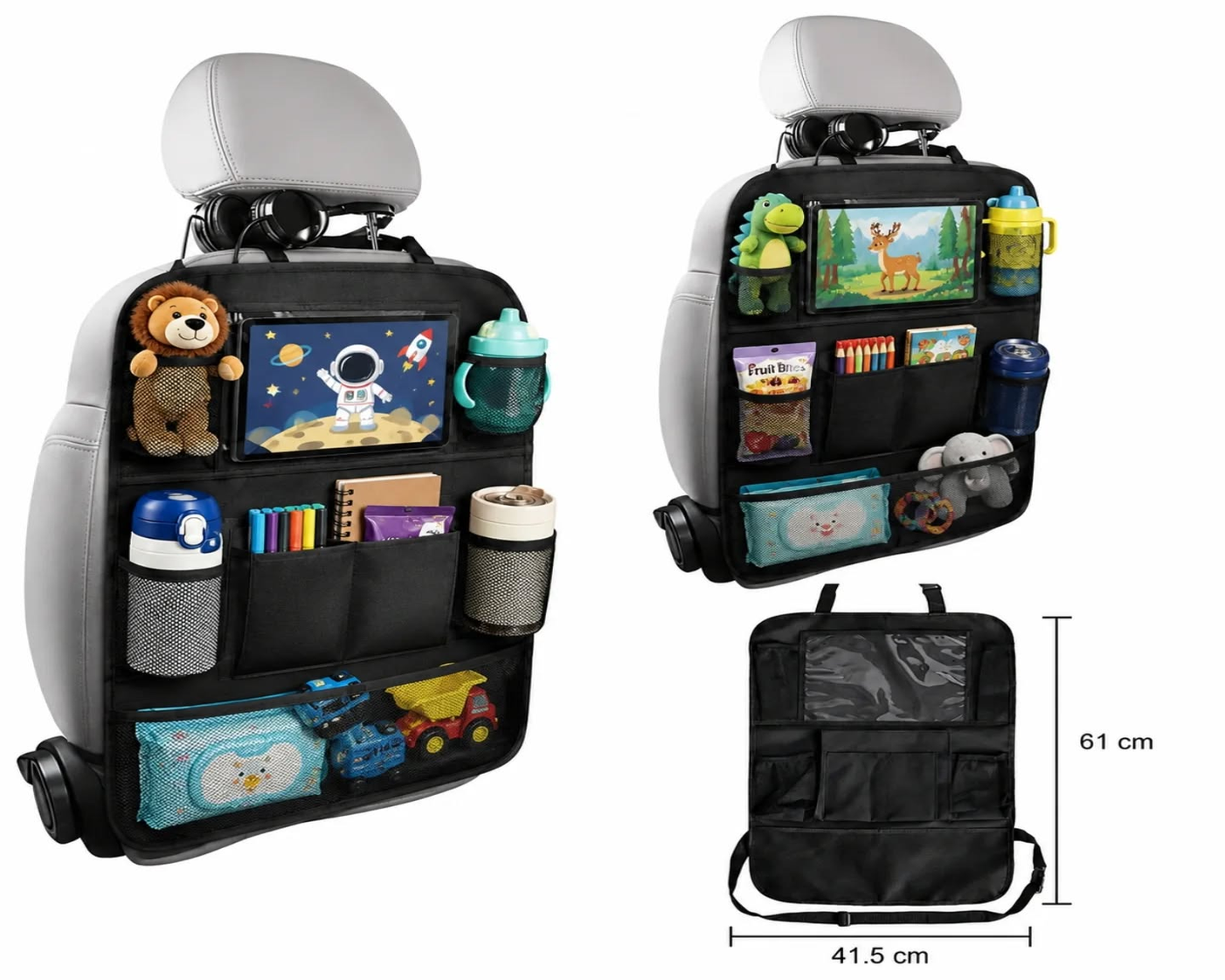 Backseat Foldable Car Organizer