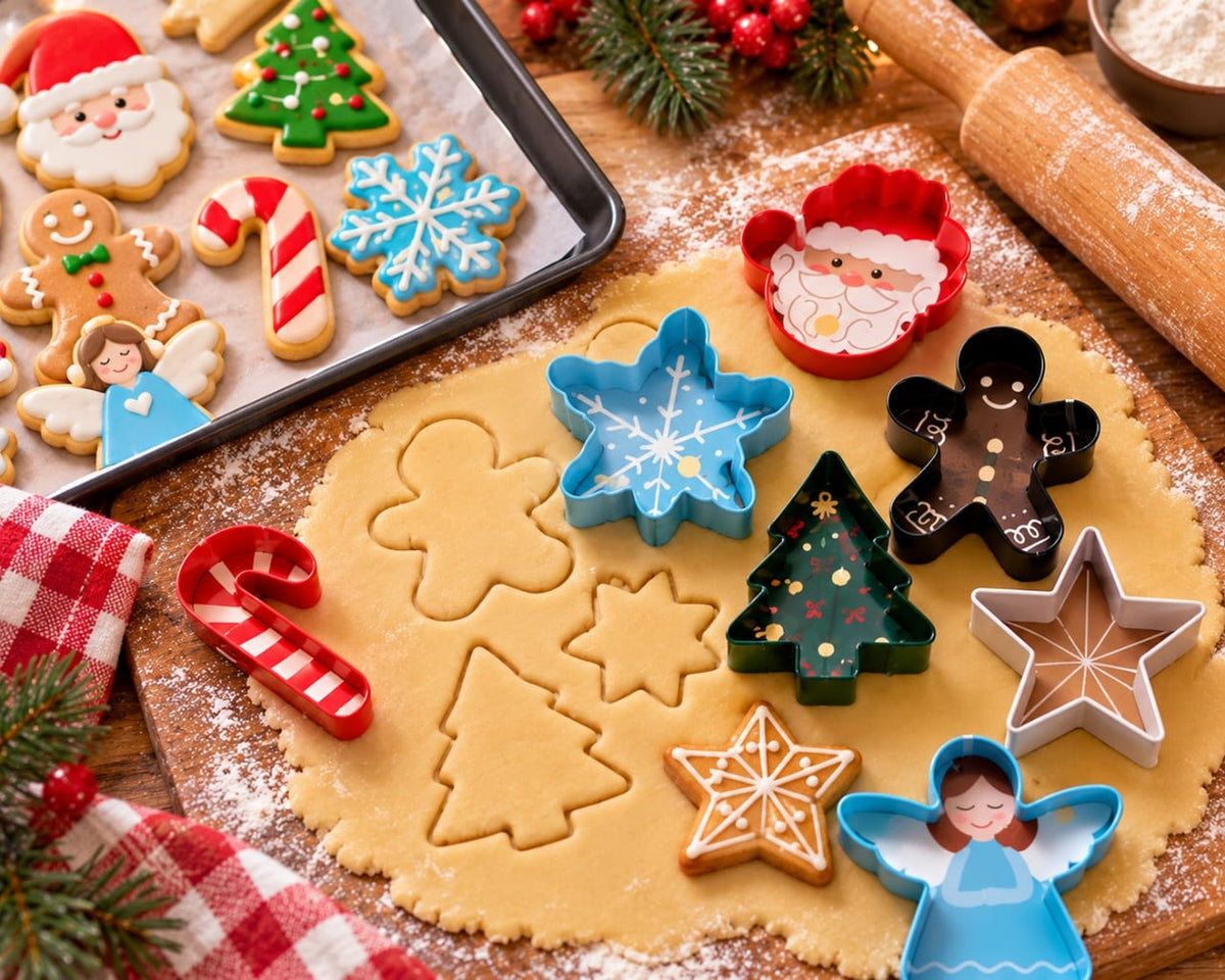 Christmas Cookie Cutters Set - 8 PCs