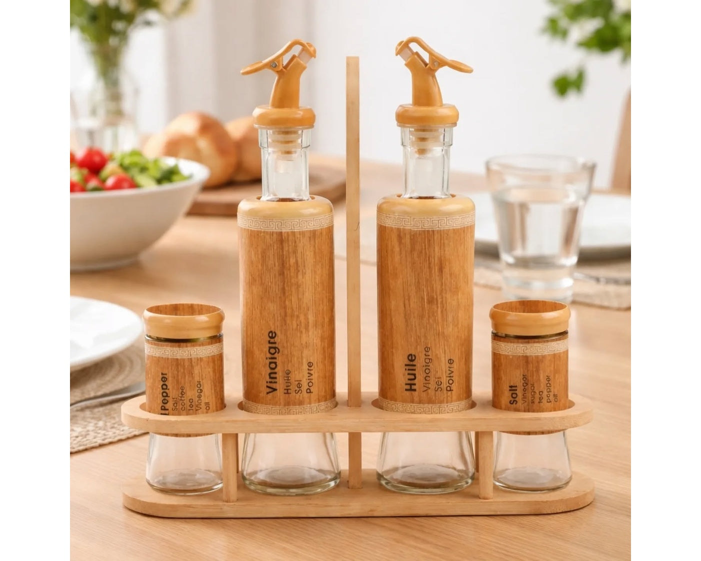 Oil & Vinegar/ Salt & Pepper Dispenser