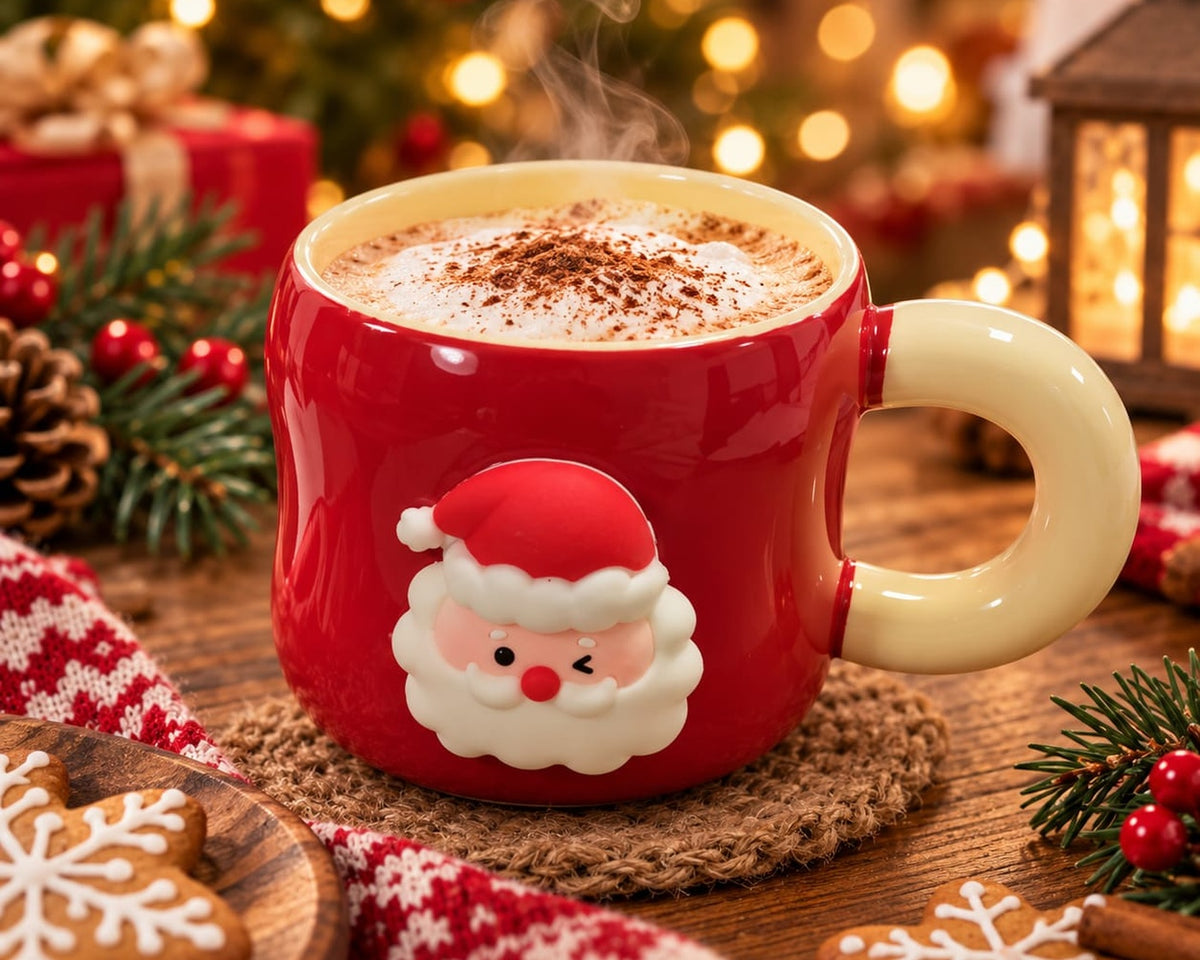 Christmas Santa Ceramic Mug
