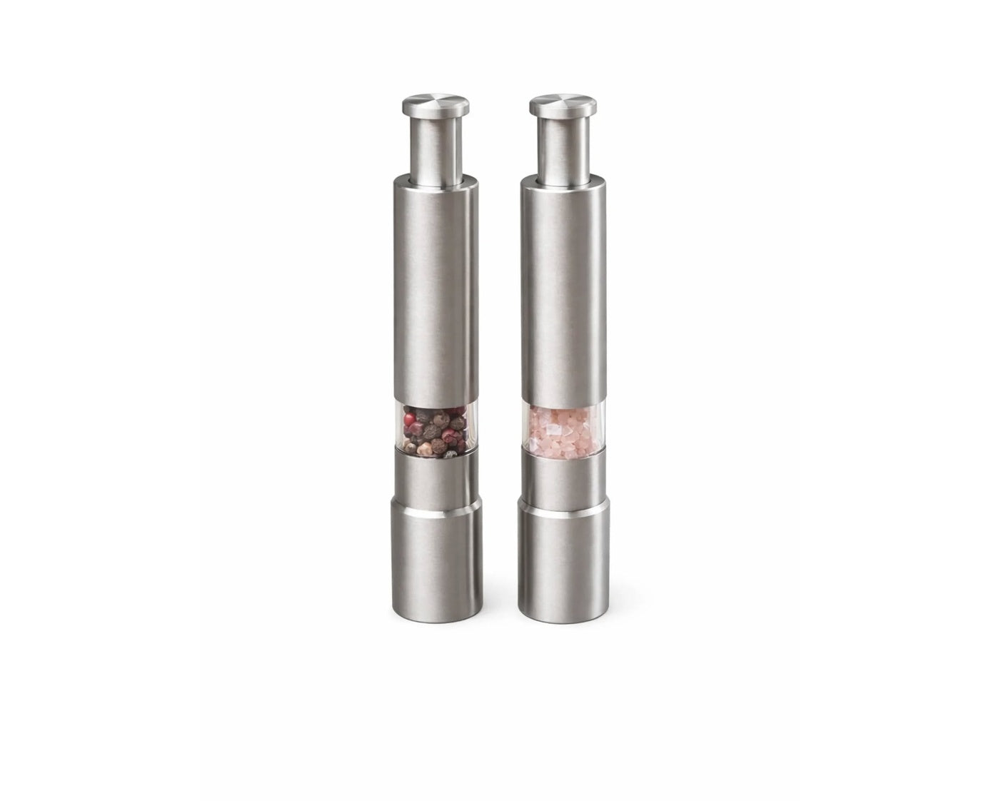 Stainless Steel Grinder Set (Set of 2)