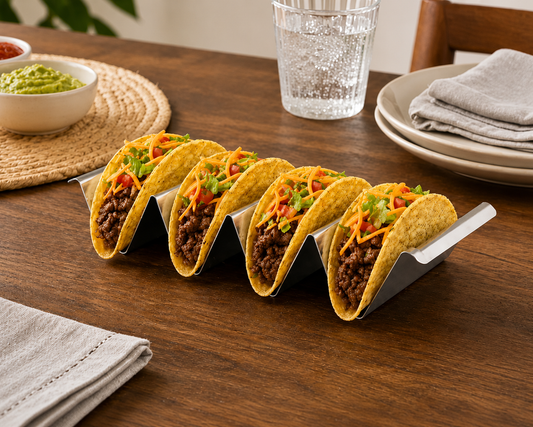 Stainless Steel Taco Holder Stand