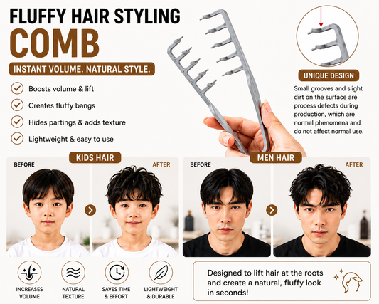 Fluffy Hair Styling Comb Volume Lift