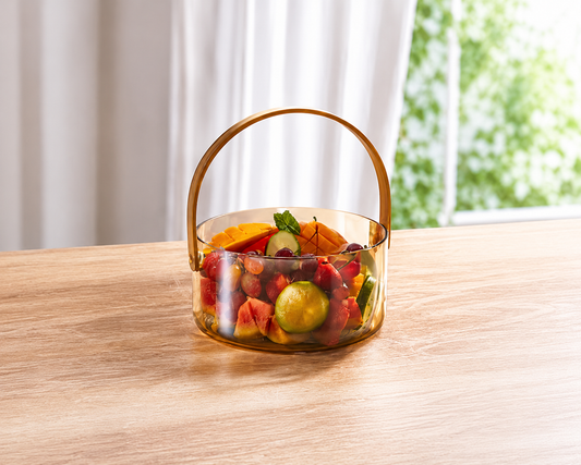 Glass Fruit Basket