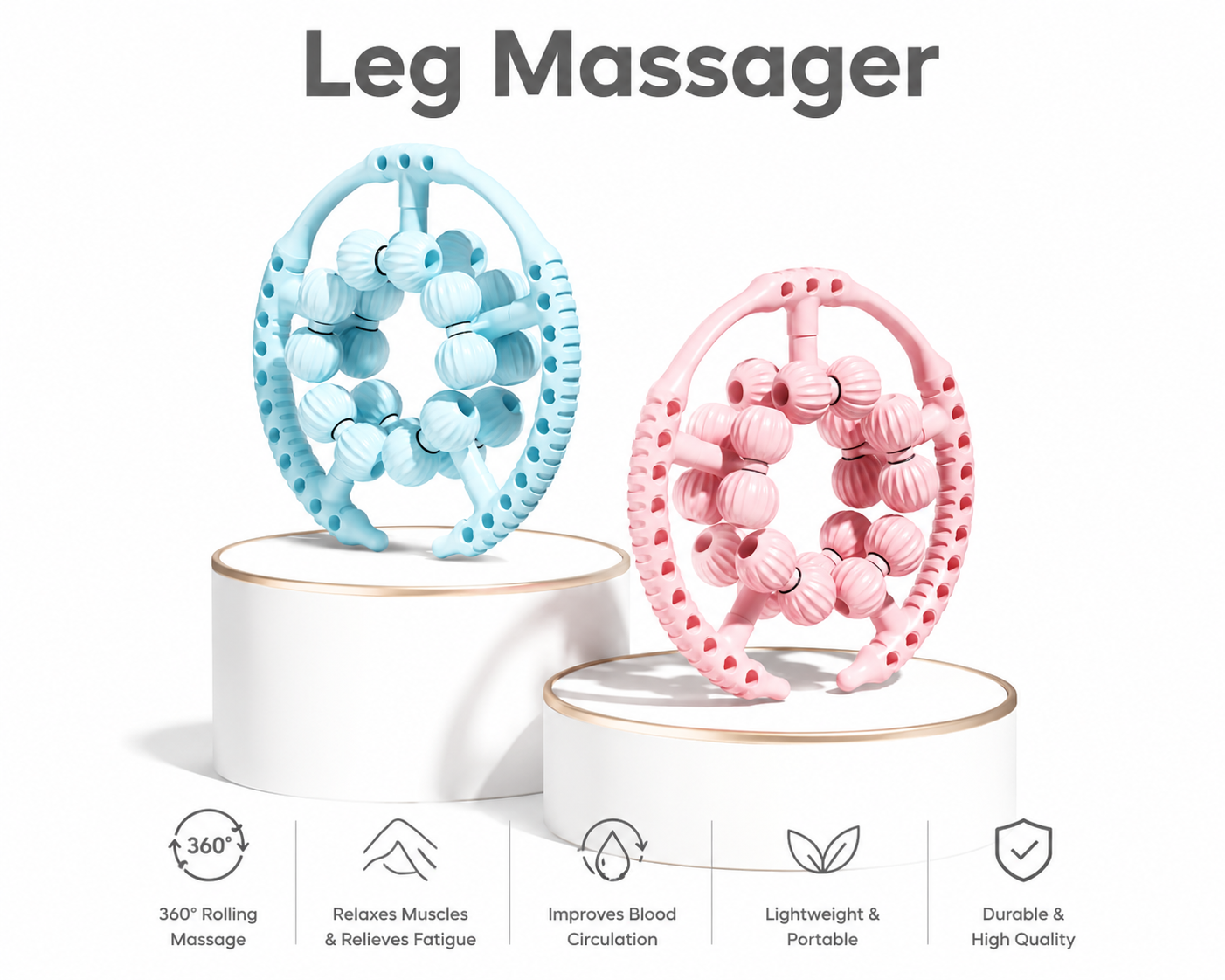 360° Leg Roller Massager