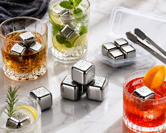 Stainless Steel Ice Cubes