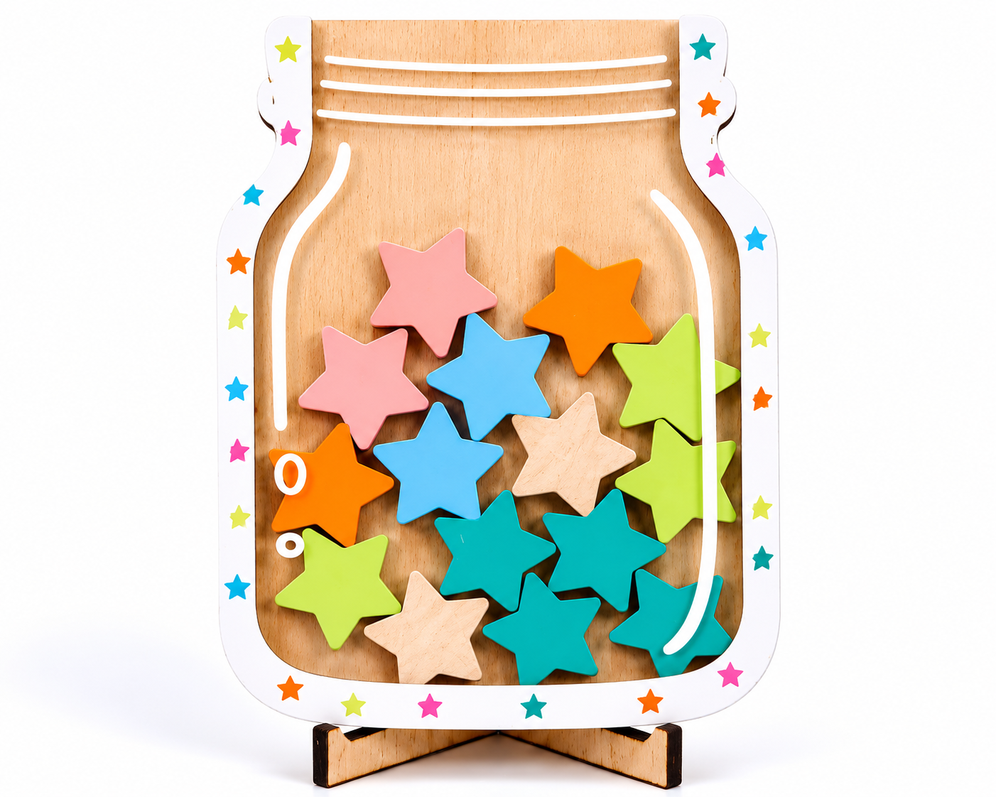 Reward Jar for Kids Star Design 1