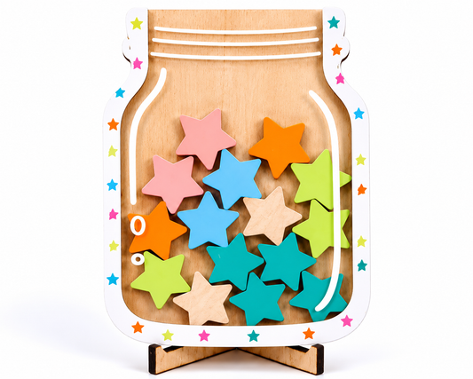 Reward Jar for Kids Star Design 1