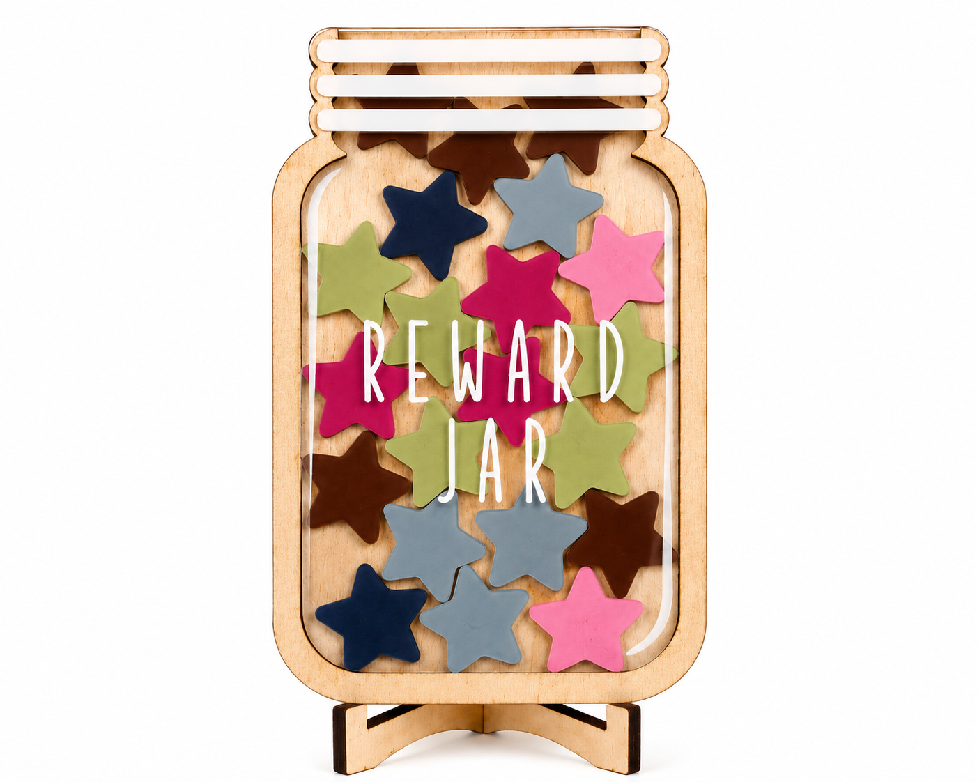 Reward Jar for Kids Star Design 2