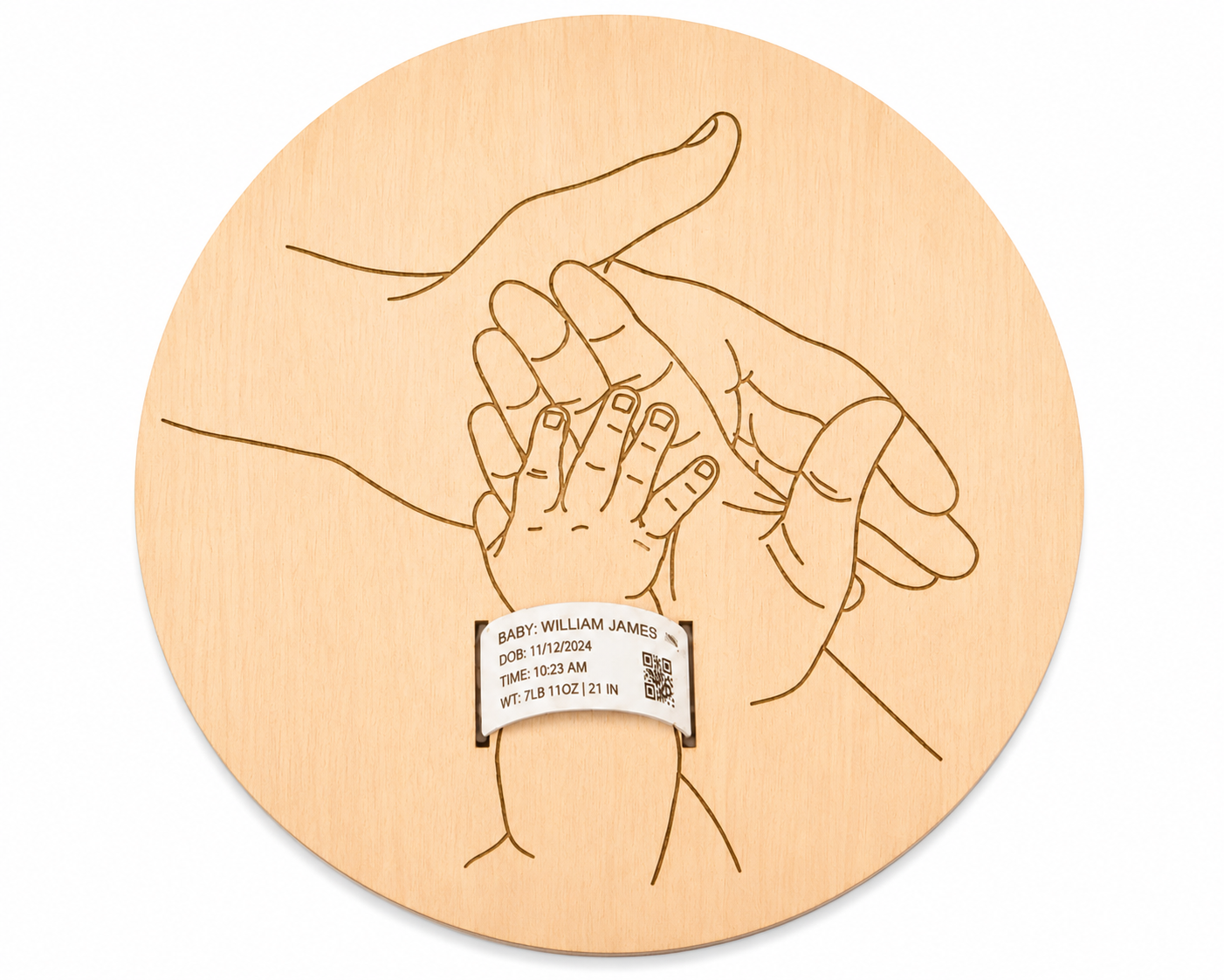 Baby Birth Plaque 2