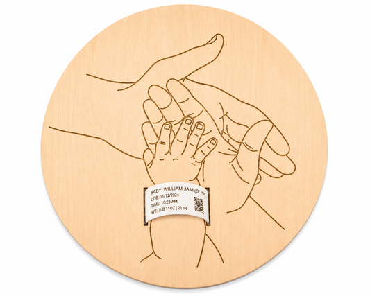 Baby Birth Plaque 2