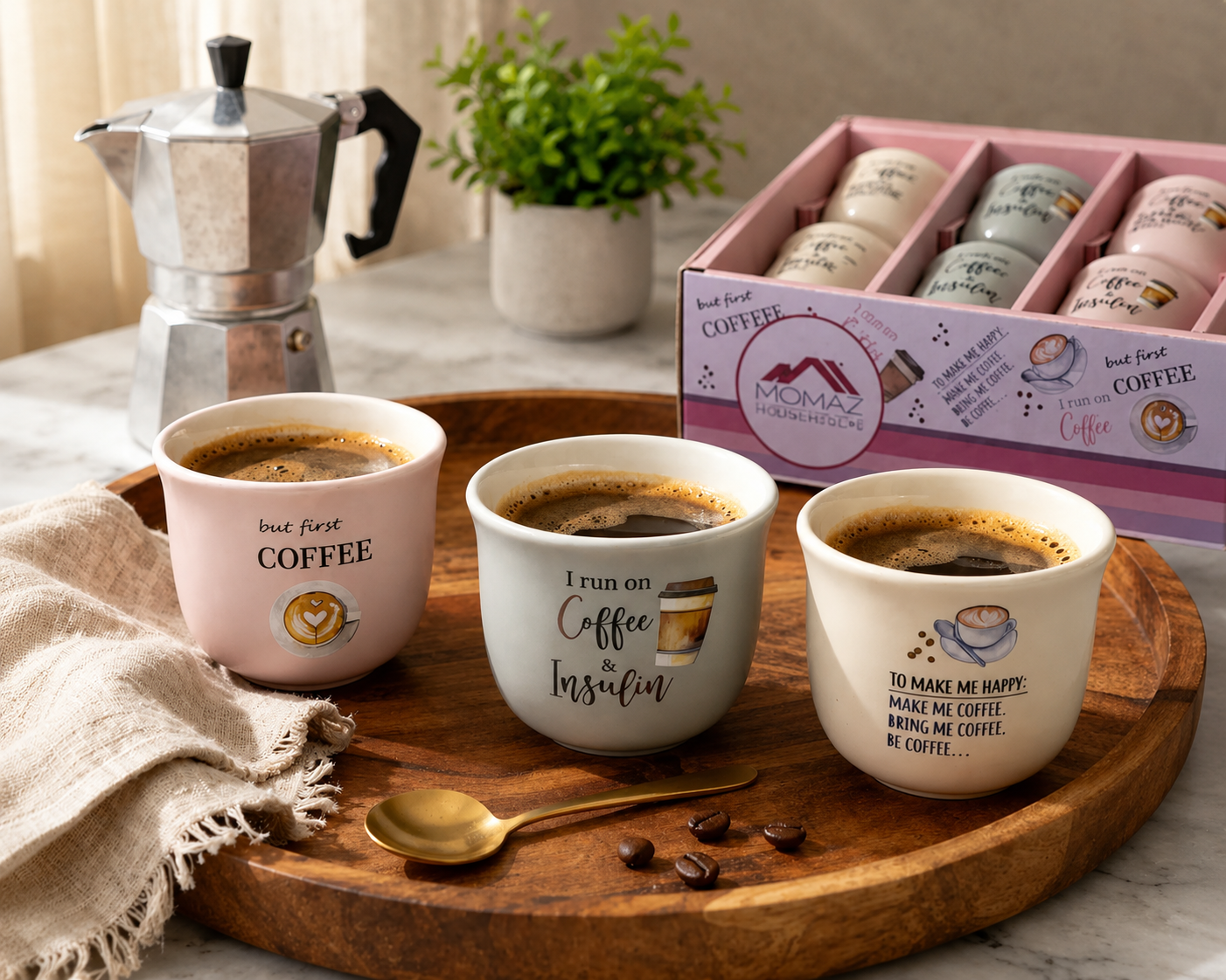 Arabic Coffee Cups (set of 12)