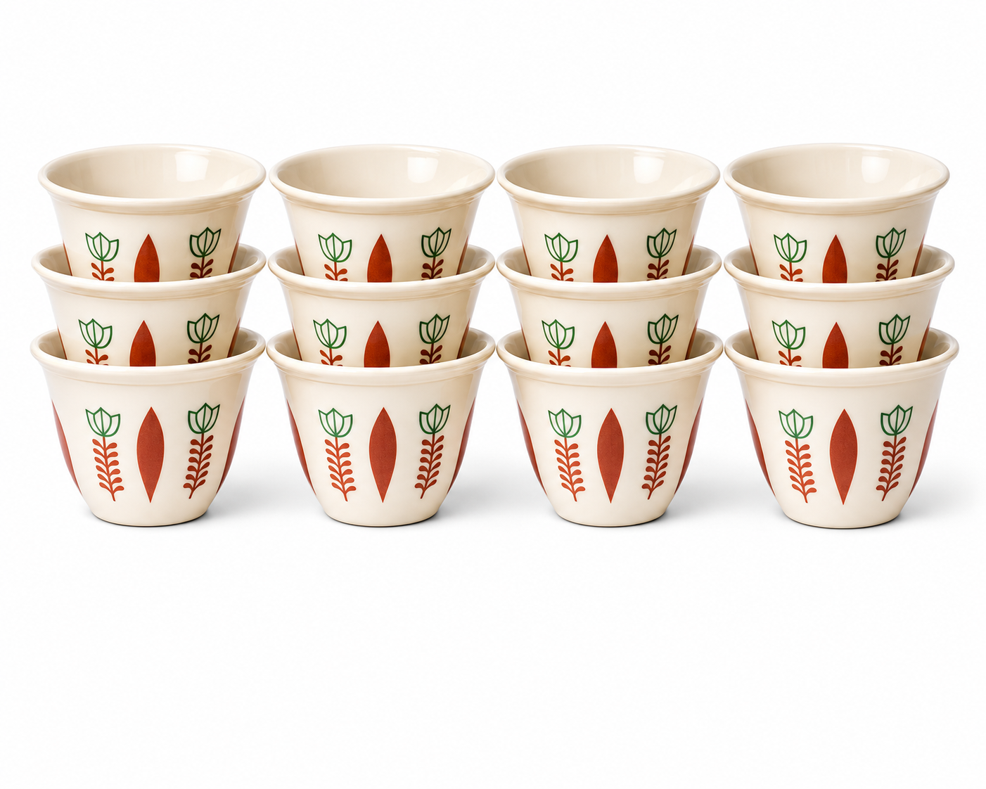 Arabic Coffee Cups (Set of 12)