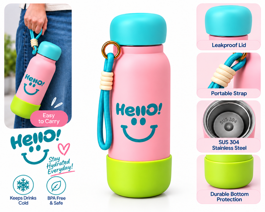 Insulated Stainless Steel Bottle 600 ml