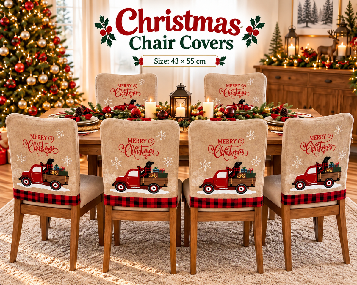 Christmas Chair Covers ( 43×55 cm)