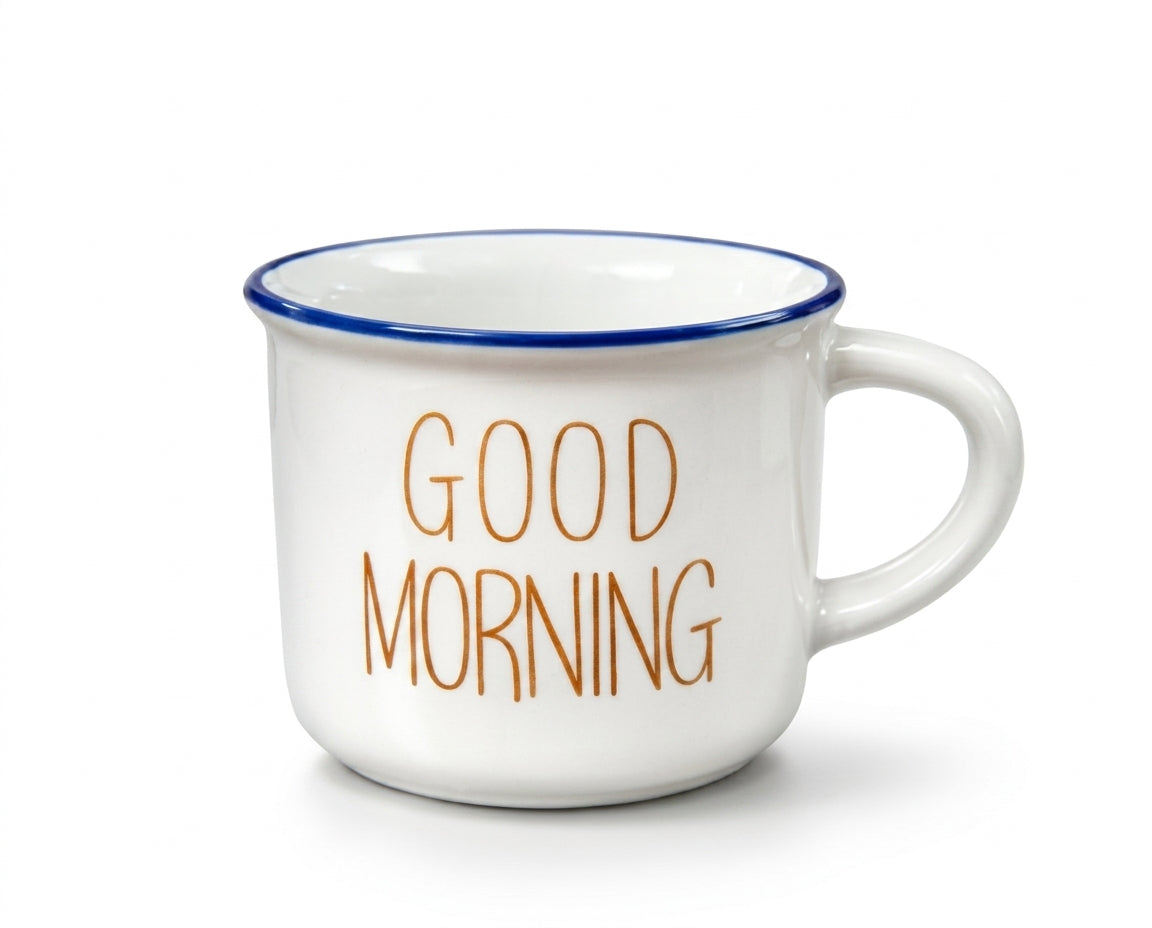 Set of 3 Ceramic Espresso Cups (60 ml)