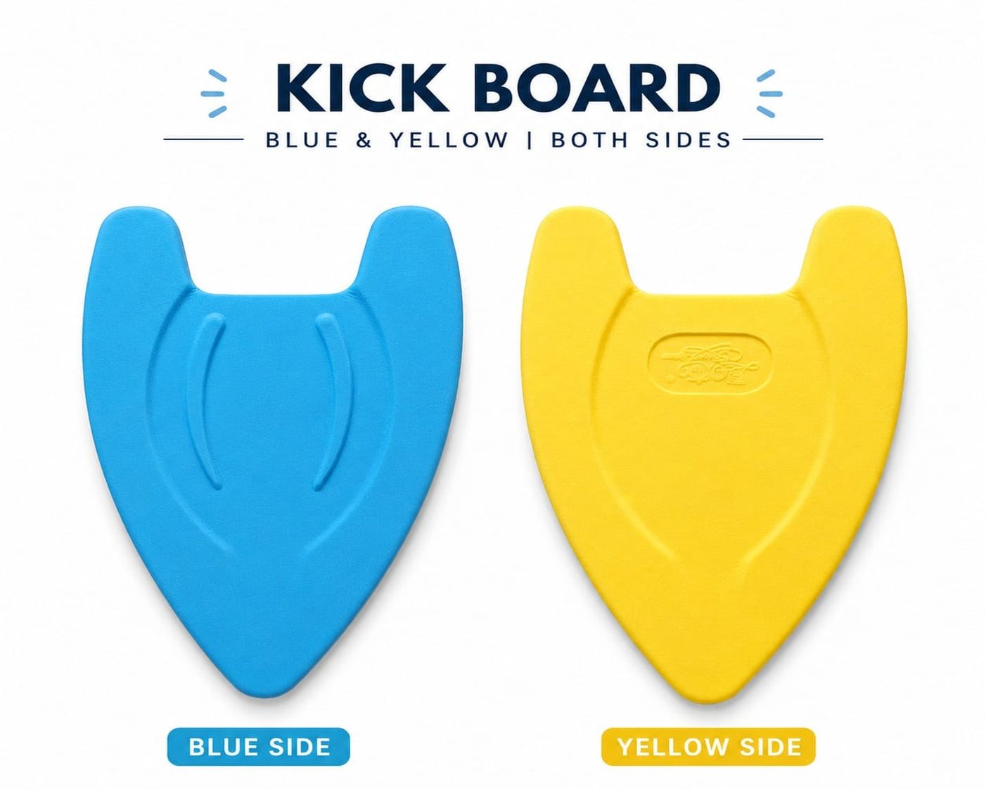 Swimming Kickboard-blue & yellow