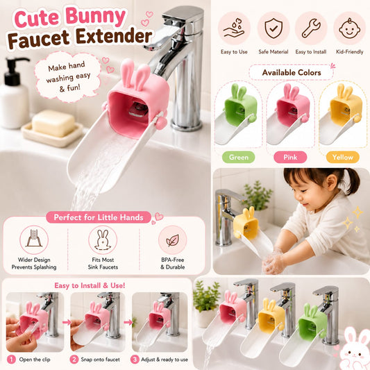 Cute Bunny Faucet Extender