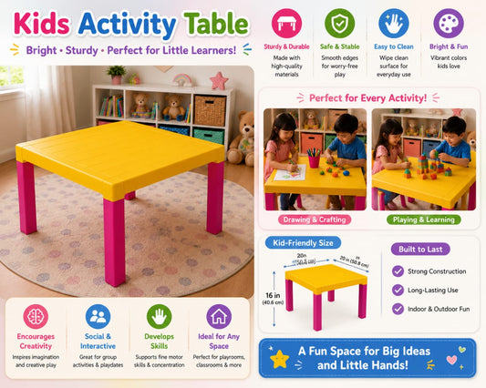 kids Table with 4 chairs