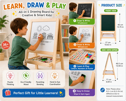 Educational Wooden Drawing Board