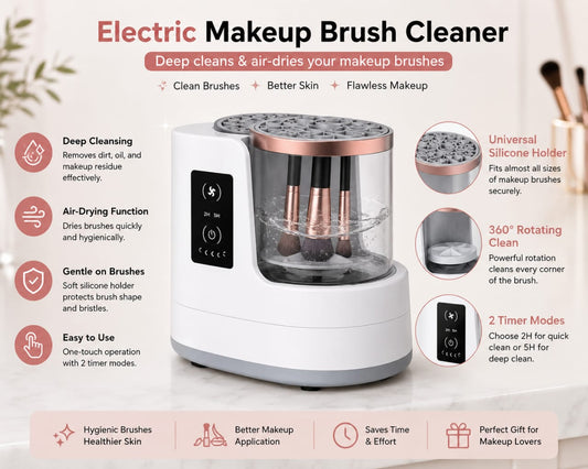 Electric Makeup Brush Washer and Dryer