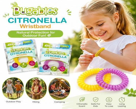 Bugables Citronella Coil Wristbands