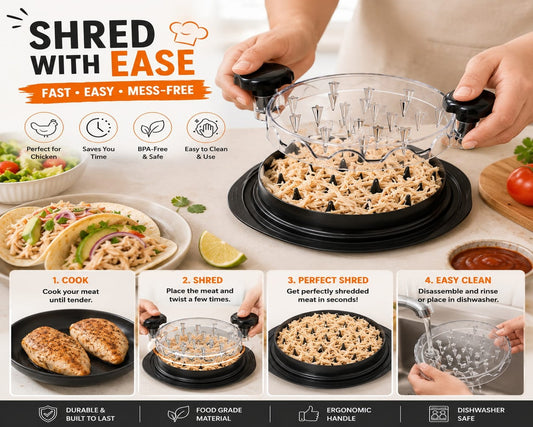 Manual Chicken Shredder Tool