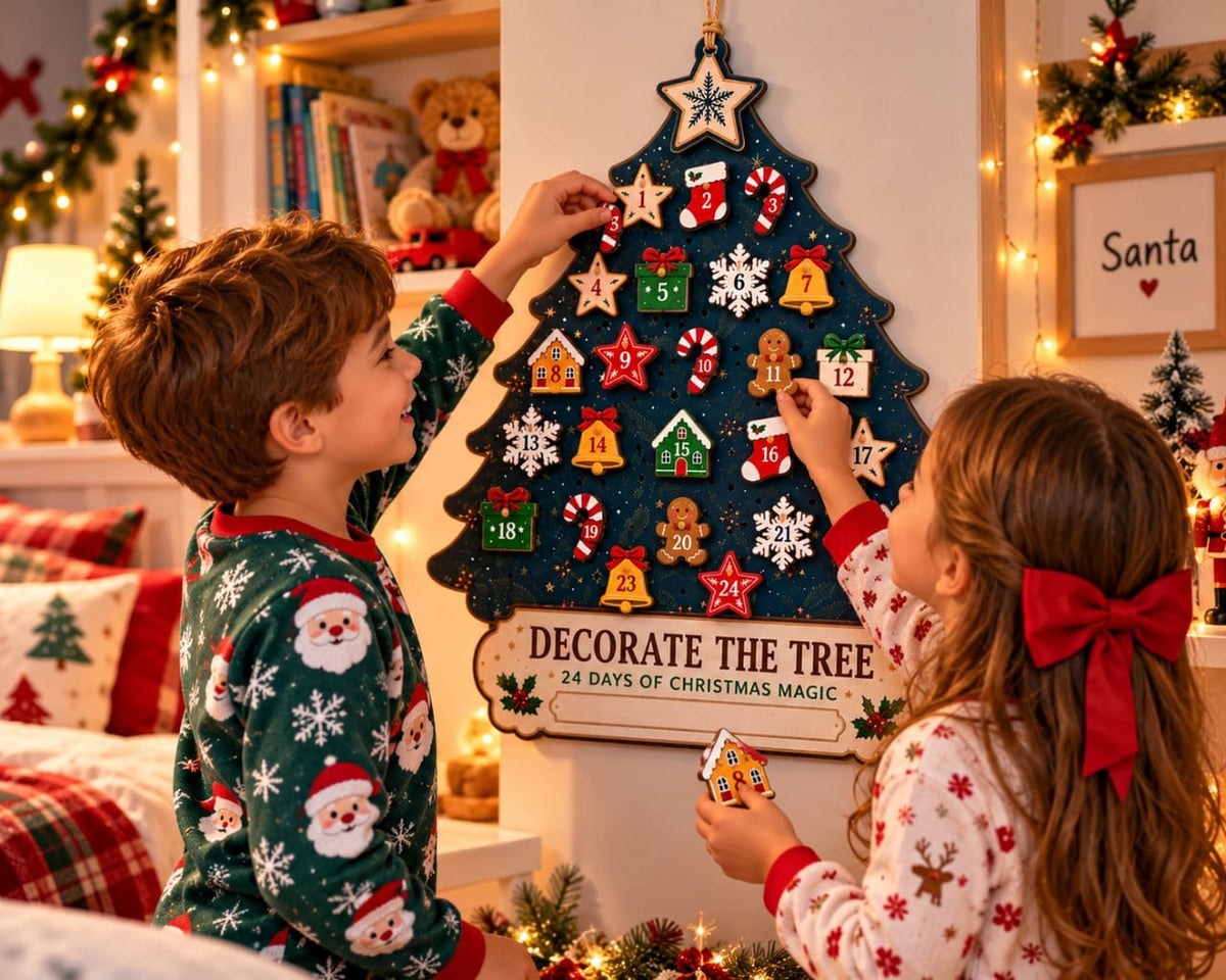 Christmas Advent Calendar Tree for Kids
