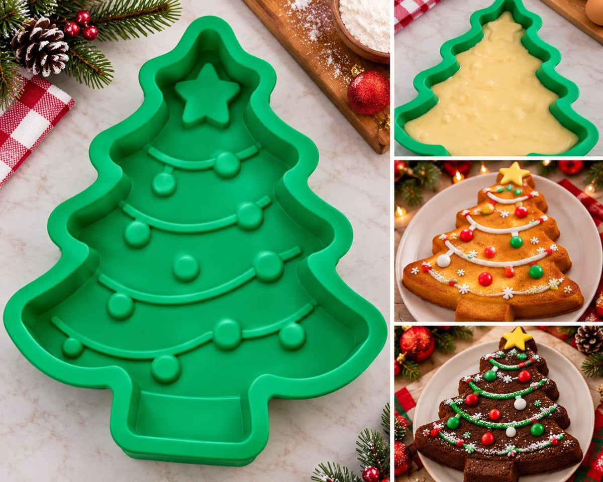 Christmas Tree Silicone Cake Mold-Height 29cm