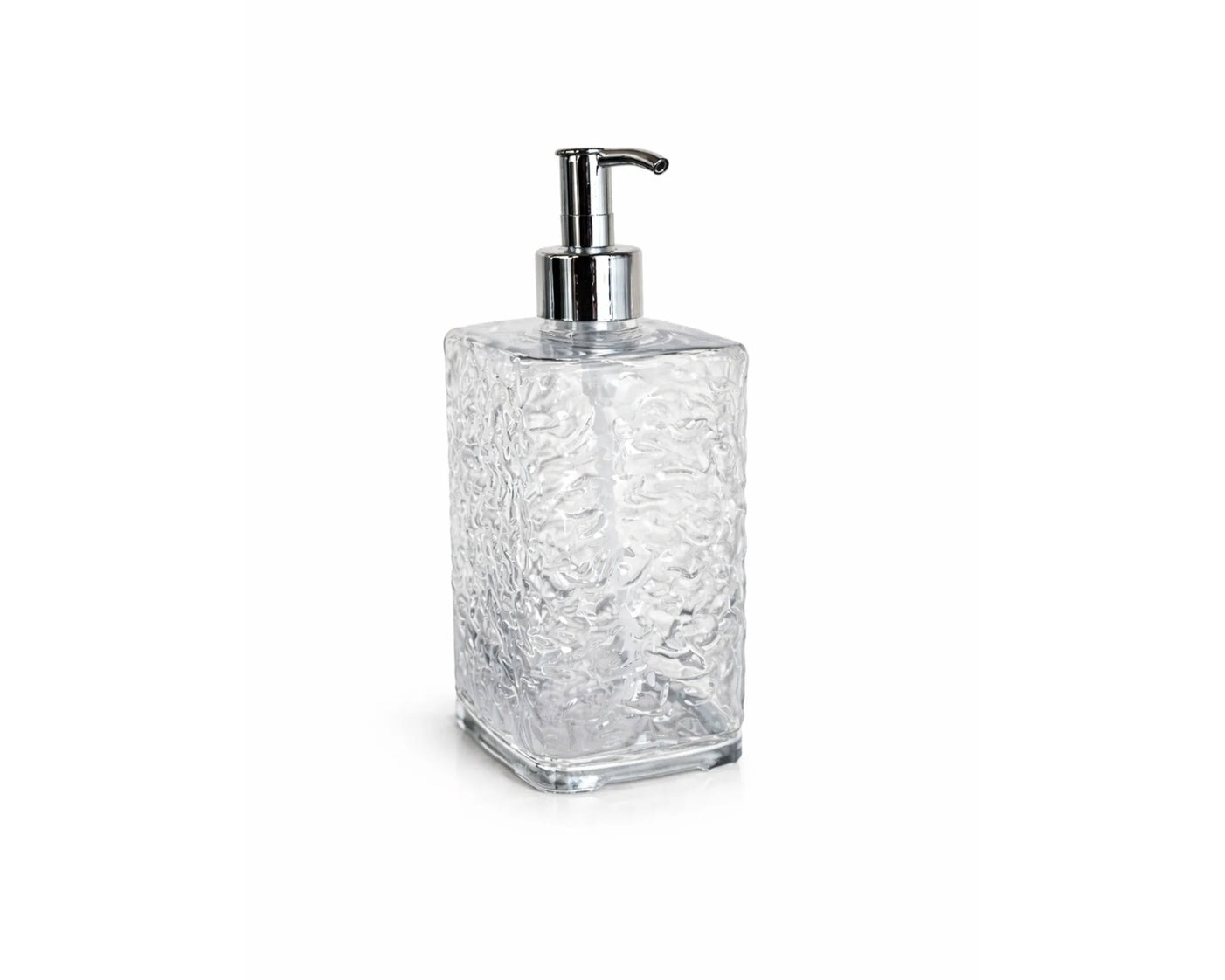 Glass Soap Dispenser with Stainless Steel Pump