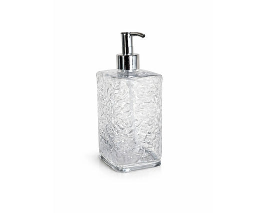 Glass Soap Dispenser with Stainless Steel Pump