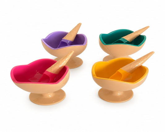 Ice Cream Bowls set of 4
