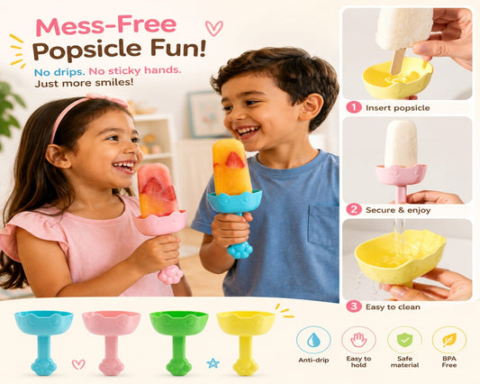 Mess-free Popsicle Holder