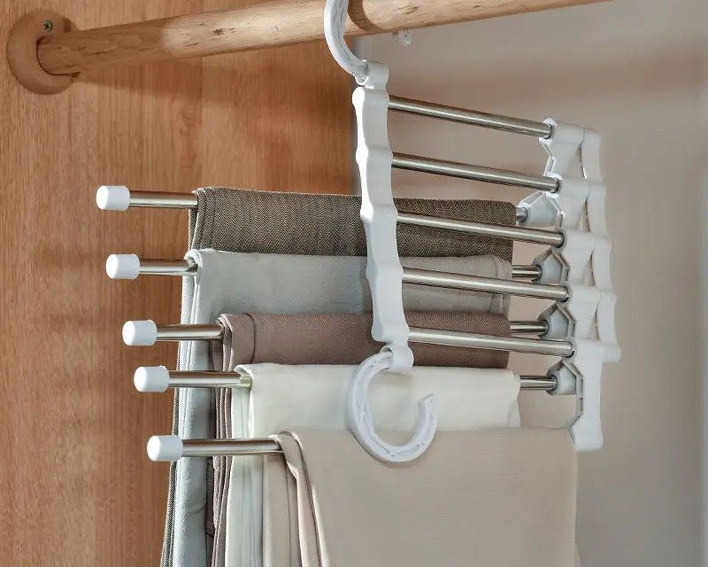 5-Tier Space Saving Pants Hanger