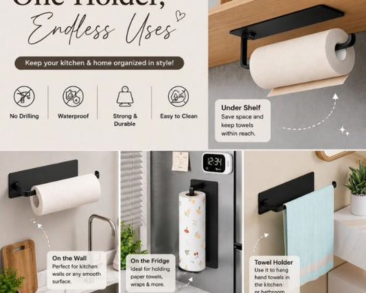 Multi-Purpose Holder Black