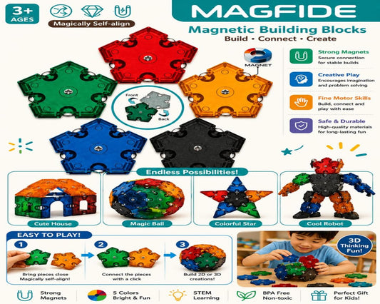 Magnetic Building Blocks