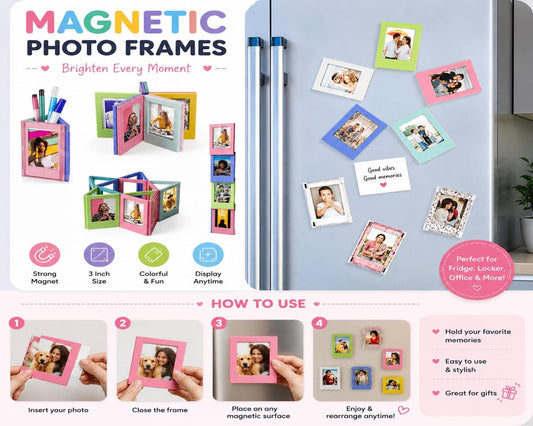 Magnetic Photo Frames