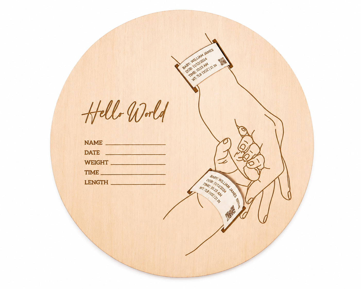Baby plaque 3