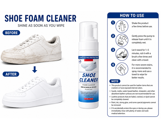 Shoe Foam Cleaner