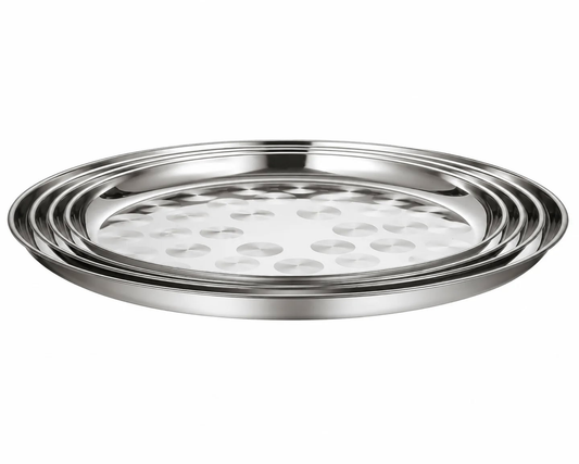 Multi-use Stainless Steel Trays Set of 4