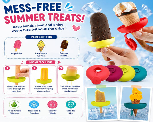 Drip-Free Popsicle Holder