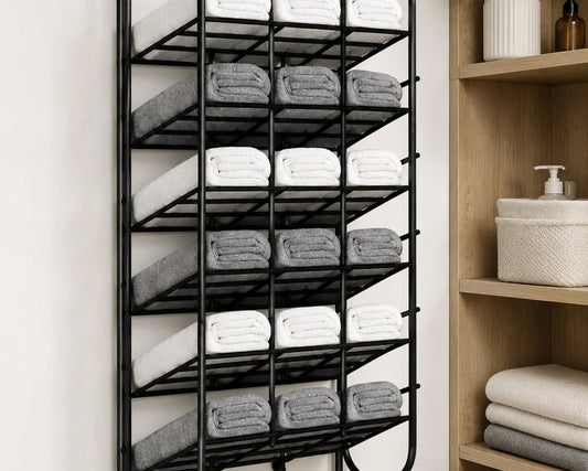 Door Mounted Storage Rack