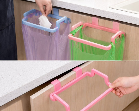 Over-the-Cabinet Trash Bag Holder