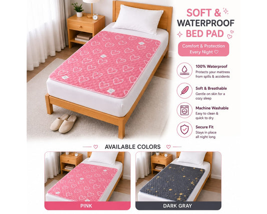 Washable & Reusable Bed Protector